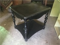 Black Largo End Table