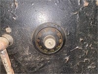 SAFE - DOUBLE DOOR - BLACK - 2 INTERIOR METAL