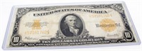 FR1173 $10 GOLD CERTIFICATE SERIES OF 1922