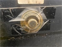 SAFE ON WHEELS - SINGLE DOOR - BLACK - 45x32x25