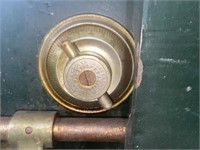 SAFE - DIEBOLD - DOUBLE DOOR - GREEN - 54x35x20