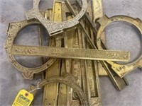 LOT ASSORTED BRASS SCALE TRIM - THE COMPUTING