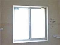 PGT Impact Frosted Sliding Window