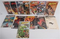 (13) DC Comics Robin Comic Books from Multiple