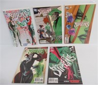 (5) DC Comics Gotham City Sirens Comic Books.
