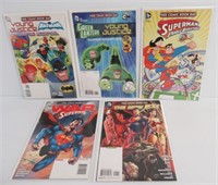 (5) DC Comics Free Comic Book Day Comic Books.