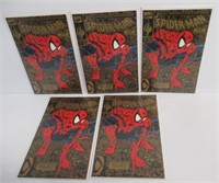 (5) Marvel Spider-Man #1 McFarlane Gold Cover