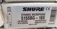 SHURE DYNAMIC MICROPHONE