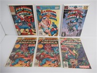(6) Marvel Captain America Annuals. #3, (2) #4,