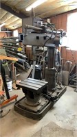 Cincinnati radial arm drill 3' x 7.5"