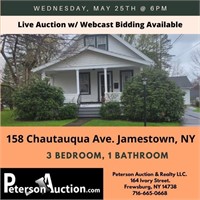 3 Bedroom, 1 Bath (Jamestown, NY)