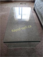 All Glass Modern Coffee Table
