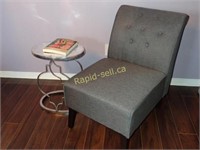 Chair with Side Table