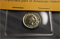 1901 24k Gold Plated Indian Head Penny