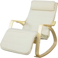 NEW-SoBuy FST16-W,Comfortable Relax Rocking Chair