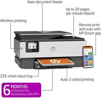 HP OfficeJet Pro 8025e Wireless Color Printer