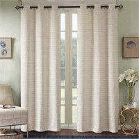 Comfort Spaces Grasscloth Blackout Window Curtainy