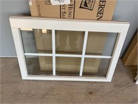 Andersen Double hung lower sash 26 3/8x17 window