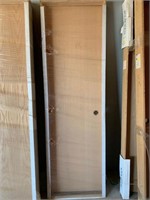 2/0 LH 4 9/16 jamb oak flush interior door