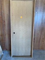 2/6 RH 5 1/4 jamb Oak flush interior door