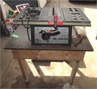 10" TABLE SAW WITH TABLE