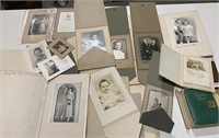 Lot of 35 Vintage Photographs autographs journal