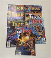 7 Marvel Comics Thor Lot #6