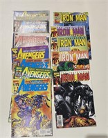 12 Marvel Comics Ironman Avengers Lot #8