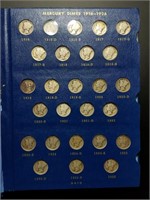 Mercury Dime Set - 1916-1945 - 76 Coins Total