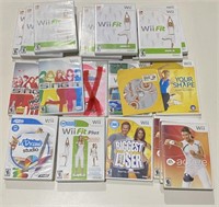 Lot of Nintendo Wii Games Fit
