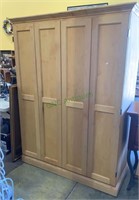 Large linen closet or workstation with two