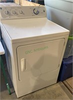 GE gas clothes dryer model GTDP490GD7WS for