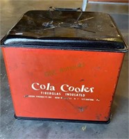Antique Cola Cooler - fiberglass insulated - new