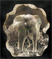 Mat Jonason crystal elephant sculpture - large