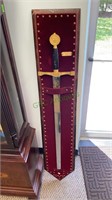 Excalibur sword made in Spain with a 36 inch
