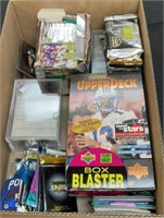 Sports cards - box filled with NFL football cards