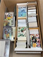 Sports cards - box lot of mid 1990s NFL football