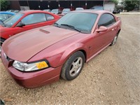2002 Red Ford Mustang (K $95 Start)