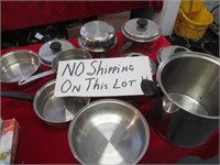 Stainless Steel Cook Ware - Some NEW