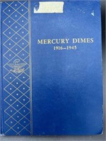 Mercury Dime Set--- Almost Complete Missing 1916D