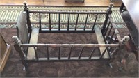 Antique cradle frame. Measures 37 inches long and