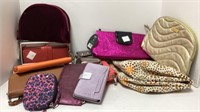 Lot of purses, wallets, satchel and tote bag