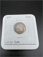 1828 Capped Bust Dime VG Large Date
