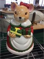 Miss mousy cookie jar