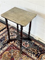 Marble top heavy side table