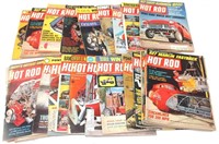 Lot of 24 - 1960's Hot Rod Magazines