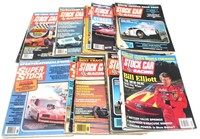 Lot of 23 - 1970's-80's Stock Car Racing Magazines
