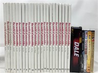 Set of 22 World of Automobile Books & 5 DVDS