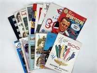 Lot of 17 USAC Yearbooks, Programs & Guides