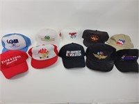 Lot of 10 Indy 500 Related Hats